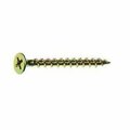 Grip-Rite SCREW GOLD 6X1 1/4 1LB BOX 114GS1